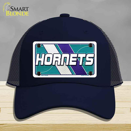 Navy blue cap with 'Hornets' logo on a gray background