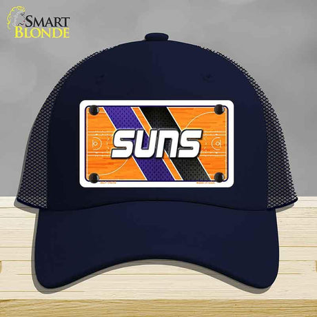 SUNS Graphic Novelty License Plate Hat HAT-MLP-14618 Mesh Navy
