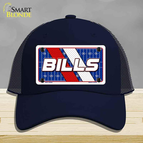 BILLS Graphic Novelty License Plate Hat HAT-MLP-14628 Mesh Navy