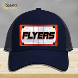 FLYERS Graphic Novelty License Plate Hat HAT-MLP-14677 Mesh Navy
