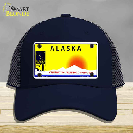 Alaska State Blank Novelty License Plate Hat HAT-MLP-2216
