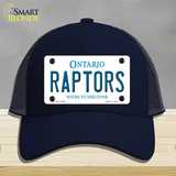 Raptors Ontario State Novelty License Plate Hat Mesh / Navy