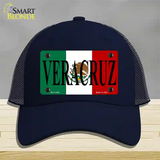 Veracruz Novelty License Plate Hat Mesh / Navy