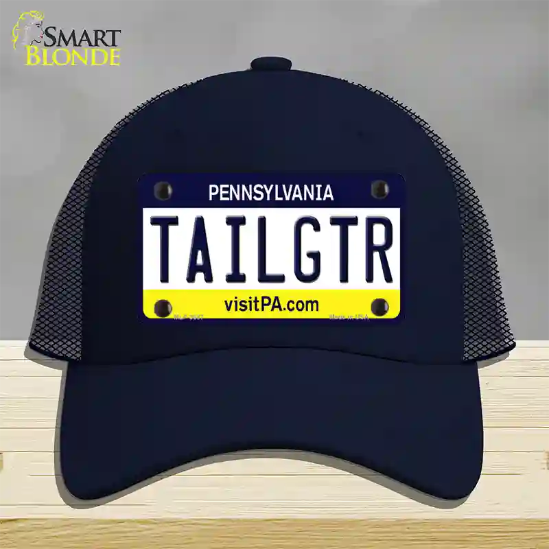 Tailgtr Pennsylvania Novelty License Plate Hat Mesh / Navy