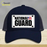 National Guard Novelty License Plate Hat Mesh / Navy
