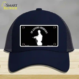 In Loving Memory Standing Novelty License Plate Hat Mesh / Navy