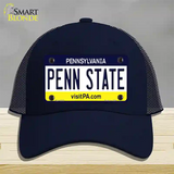 Penn State Pennsylvania State Novelty License Plate Hat Mesh / Navy