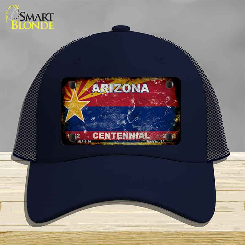 Arizona Centennial State Rusty Novelty License Plate Hat HAT-MLP-8190