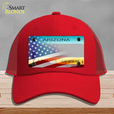 Arizona License Plate American Flag Novelty License Plate Hat HAT-MLP-12431