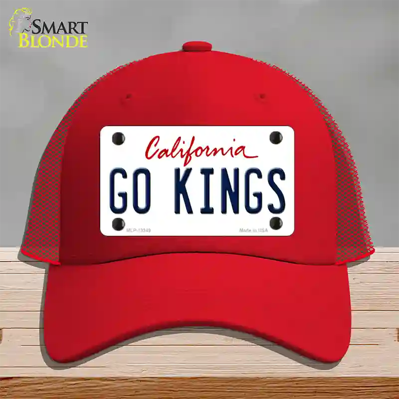 Go Kings California Novelty License Plate Hat Tag Mesh Red