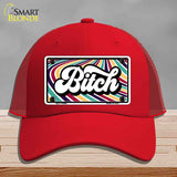 B-tch Novelty License Plate Hat HAT-MLP-14488