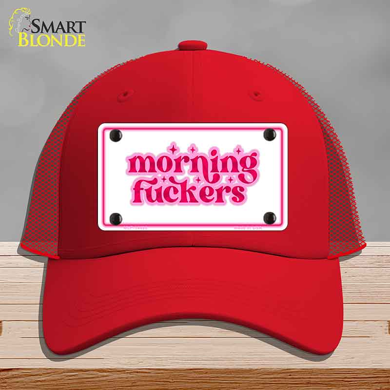 Morning F-ckers Novelty License Plate Hat HAT-MLP-14490