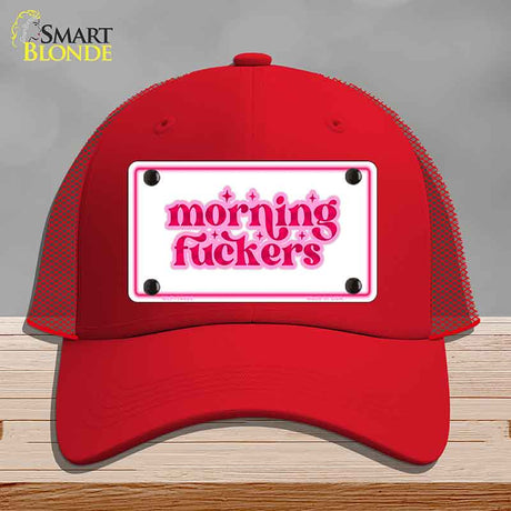Morning F-ckers Novelty License Plate Hat HAT-MLP-14490