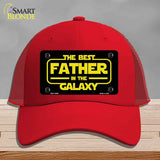 Best Father in the Galaxy Novelty License Plate Hat HAT-MLP-14503