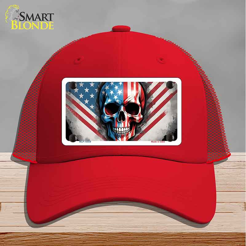 American Skull Novelty License Plate Hat HAT-MLP-14509