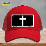 Cross Silhouette Novelty License Plate Hat HAT-MLP-14522