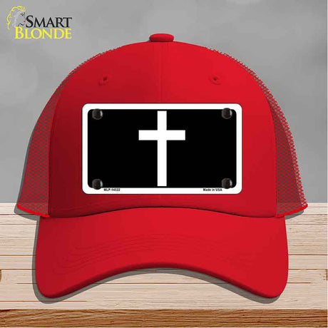 Cross Silhouette Novelty License Plate Hat HAT-MLP-14522
