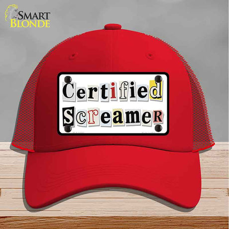 Certified Screamer Novelty License Plate Hat HAT-MLP-14542