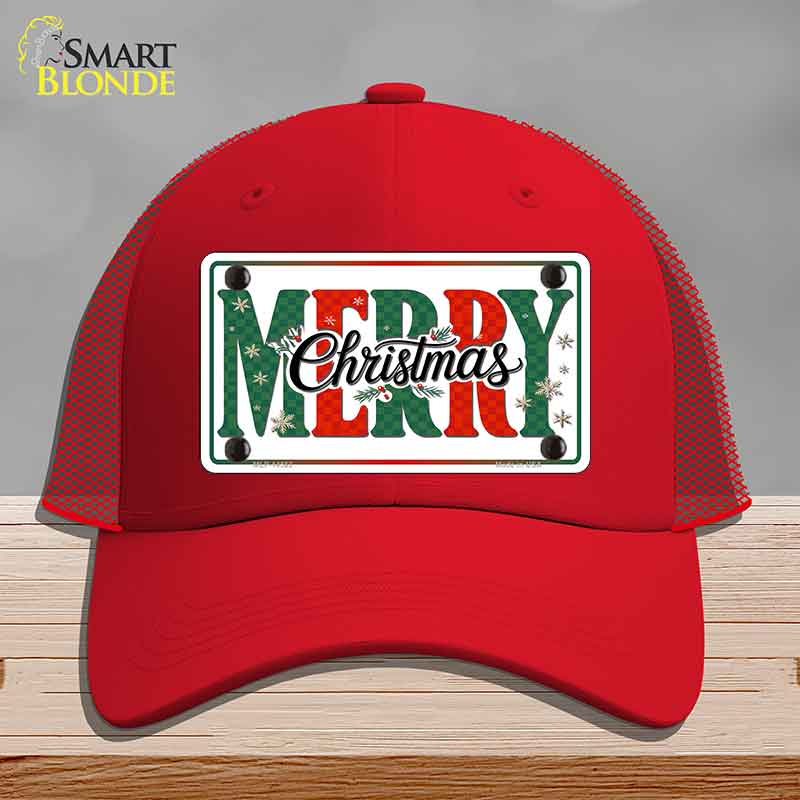 Merry Christmas Novelty License Plate Hat HAT-MLP-14563