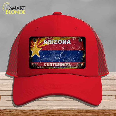 Arizona Centennial State Rusty Novelty License Plate Hat HAT-MLP-8190