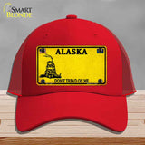 Alaska Dont Tread On Me Novelty License Plate Hat HAT-MLP-8834