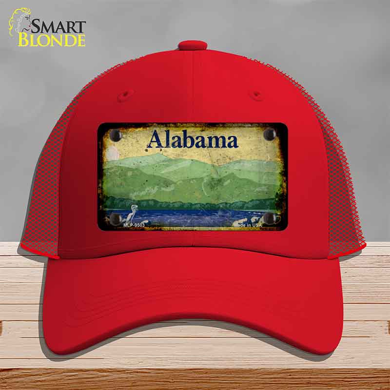Alabama Rusty Novelty License Plate Hat HAT-MLP-9503