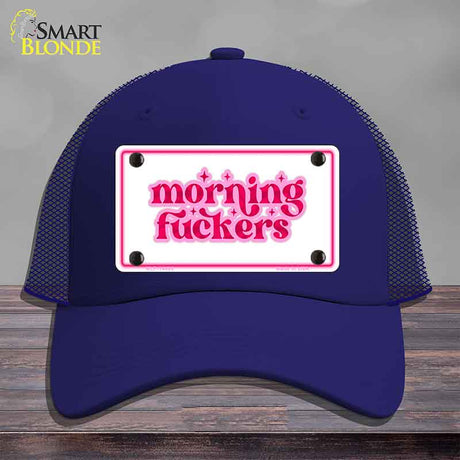 Morning F-ckers Novelty License Plate Hat HAT-MLP-14490
