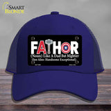 FATHOR Novelty License Plate Hat HAT-MLP-14500