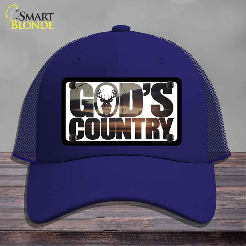 Gods Country Novelty License Plate Hat HAT-MLP-14517