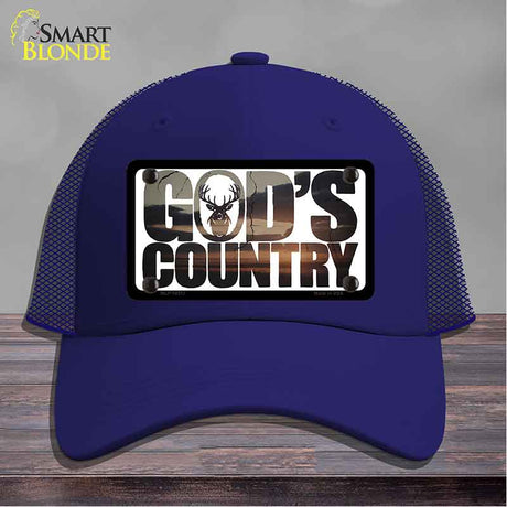 Gods Country Novelty License Plate Hat HAT-MLP-14517
