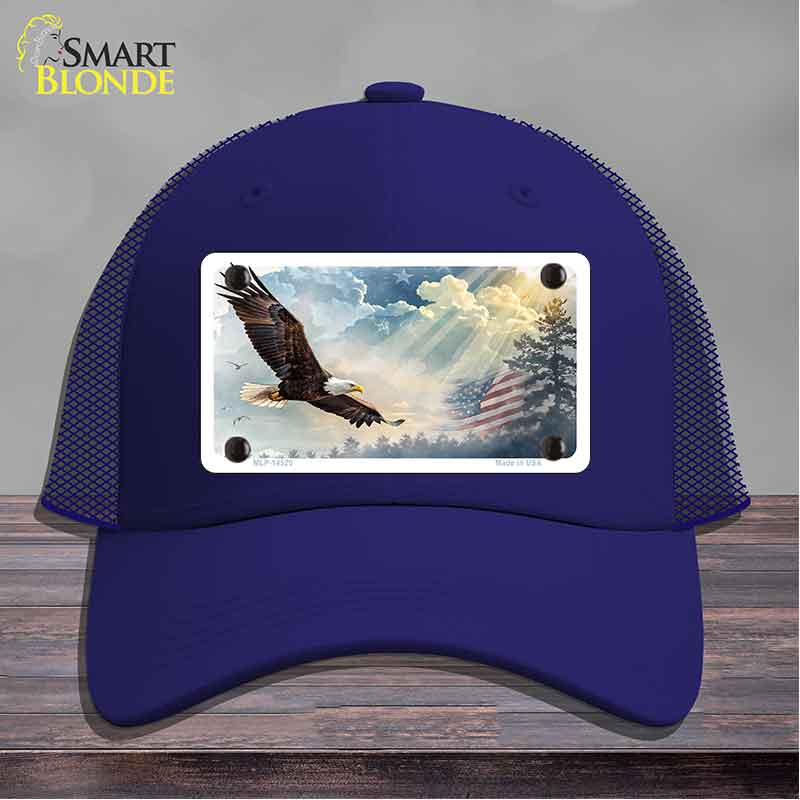 Sunrays & Eagle Novelty License Plate Hat HAT-MLP-14520