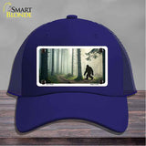 Bigfoot Silhouette Forest Novelty License Plate Hat HAT-MLP-14524