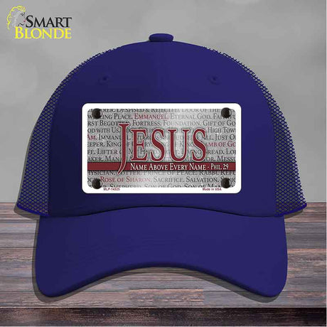 Jesus Name Above Every Name Novelty License Plate Hat HAT-MLP-14525