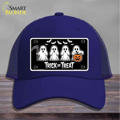 Trick or Treat Ghosts Novelty License Plate Hat HAT-MLP-14528