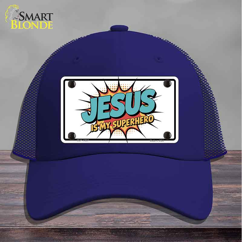 Jesus is My Superhero Novelty License Plate Hat HAT-MLP-14537