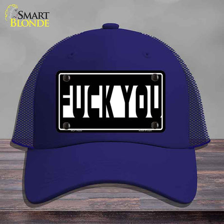 F-ck You Hidden Novelty License Plate Hat HAT-MLP-14555
