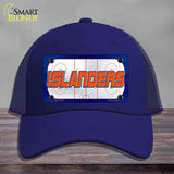 ISLANDERS Graphic Novelty License Plate Hat HAT-MLP-14674 Mesh Royal Blue