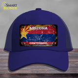 Arizona Centennial State Rusty Novelty License Plate Hat HAT-MLP-8190