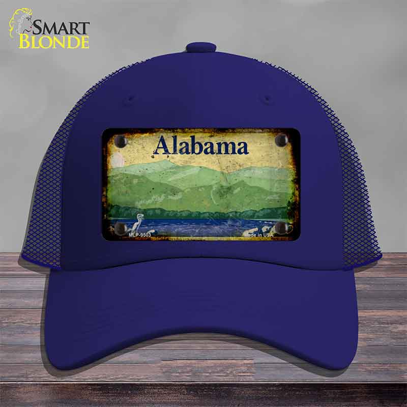 Alabama Rusty Novelty License Plate Hat HAT-MLP-9503