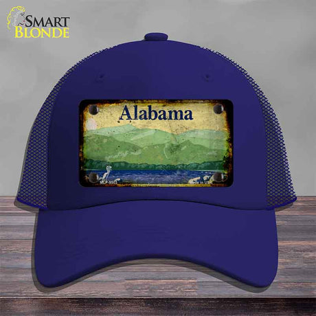 Alabama Rusty Novelty License Plate Hat HAT-MLP-9503