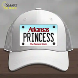 Princess Arkansas Novelty License Plate Hat Mesh / White