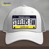 Steelers Fan Pennsylvania Novelty License Plate Hat Mesh / White