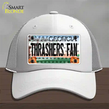 Thrashers Fan Georgia Novelty License Plate Hat Mesh / White