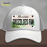 Grizzlies Fan Tennessee Novelty License Plate Hat Mesh / White