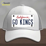 Go Kings California Novelty License Plate Hat Tag Mesh White