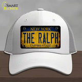 The Ralph New York Rusty Novelty License Plate Hat Tag Mesh White