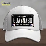 Guaynabo Puerto Rico Black Novelty License Plate Hat Mesh / White