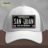 San Juan Puerto Rico Black Novelty License Plate Hat HAT-MLP-14297