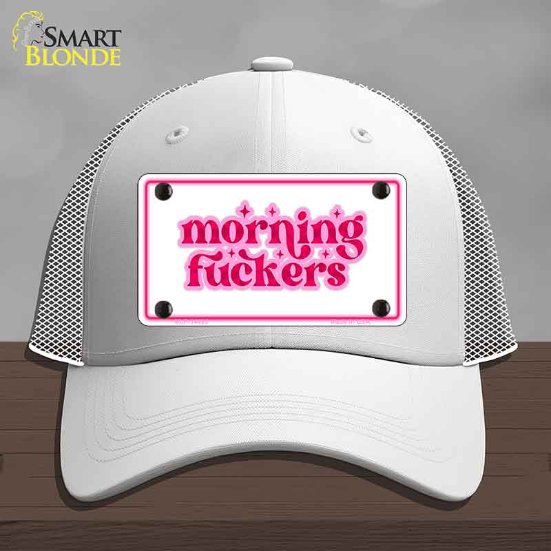 Morning F-ckers Novelty License Plate Hat HAT-MLP-14490