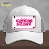 Morning F-ckers Novelty License Plate Hat HAT-MLP-14490